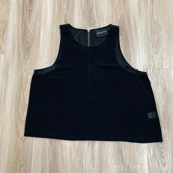 MINKPINK Sheer Tank Top - Picture 2 of 6
